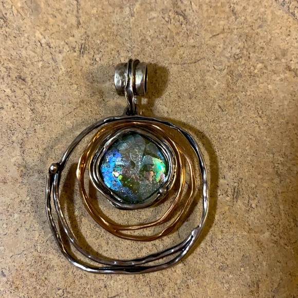 Or Paz Jewelry - Or Paz Roman glass pendant
